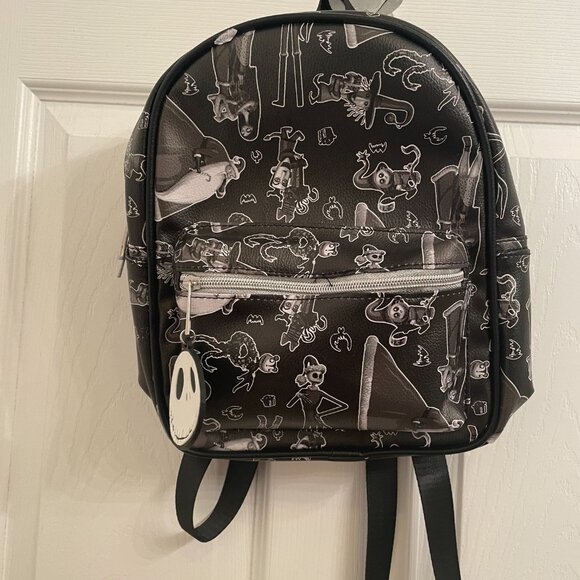 Disney Nightmare Before Christmas Mini Backpack 10 1/2" NEW with Tags - Picture 5 of 7